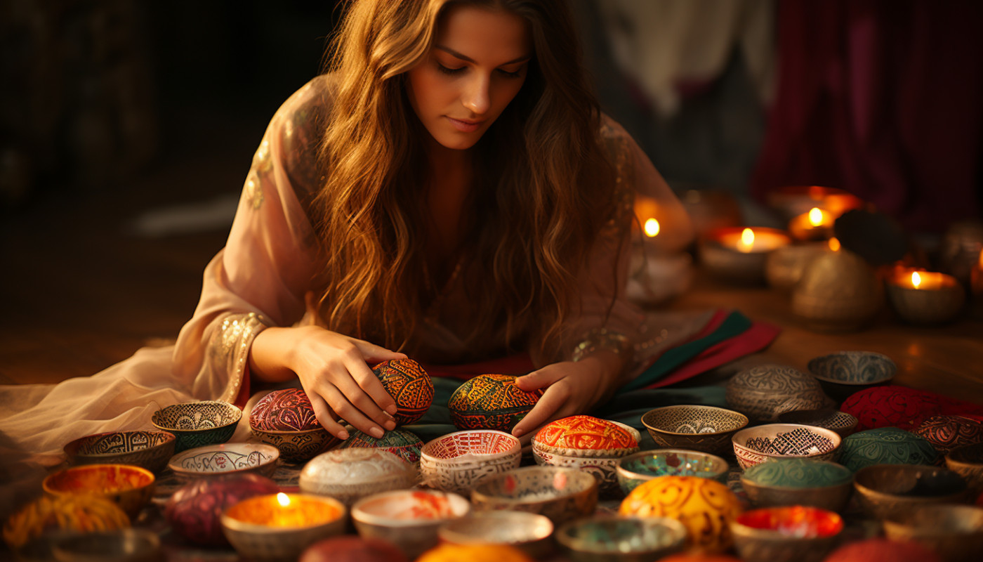A la découverte des bols tibétains
